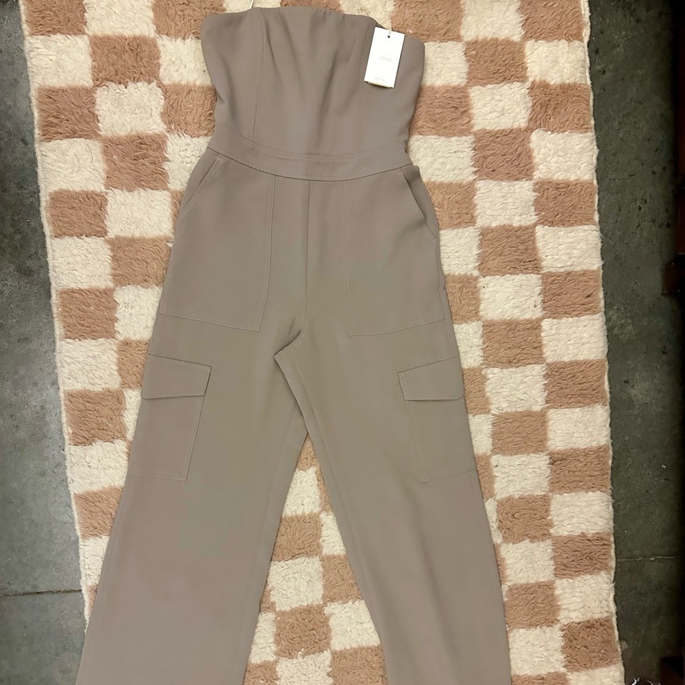 Aritzia strapless jumpsuit